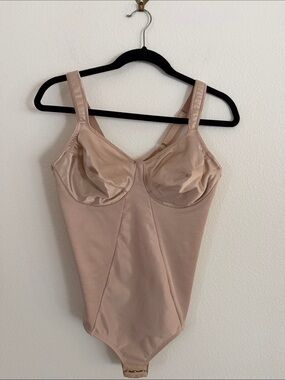 delicates Nude Toned Underwire Shaping Bodysuit